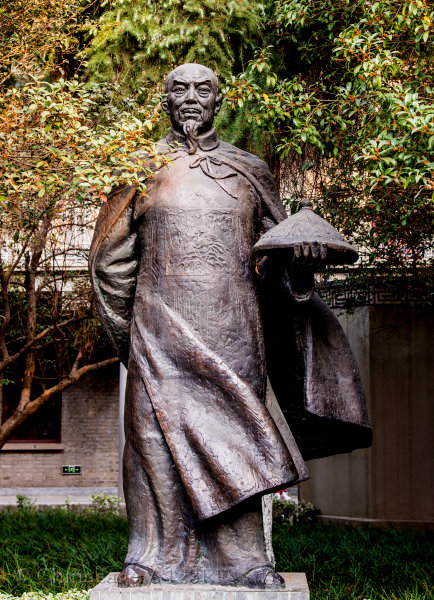 Lin Zexu, opium war, sculpture