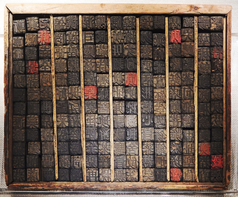 china, printing, characters, moveable type