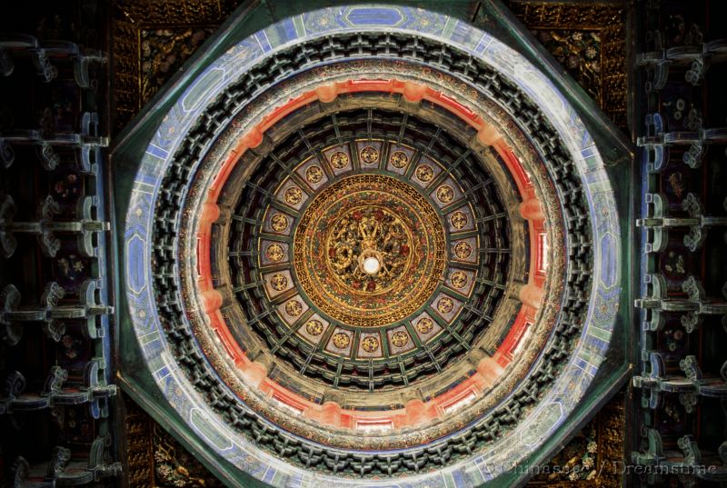Forbidden City, Beijing, roof, pavilion